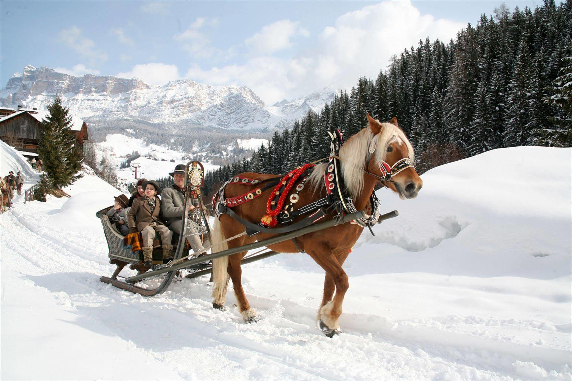Hotel Ciasa Ai Pini San Cassiano  Zewnętrze zdjęcie